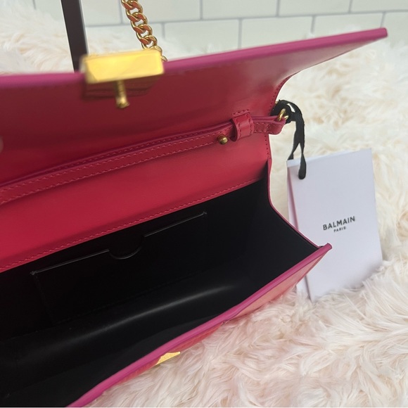 Pink 1945 Balmain Quilted Crossbody - Picture 6 of 10